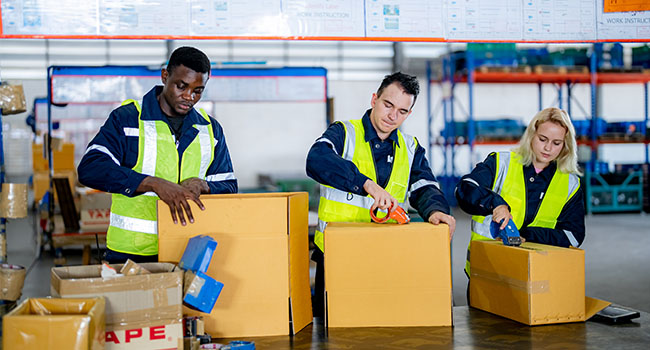Packing, Packaging and Shipping Roles
