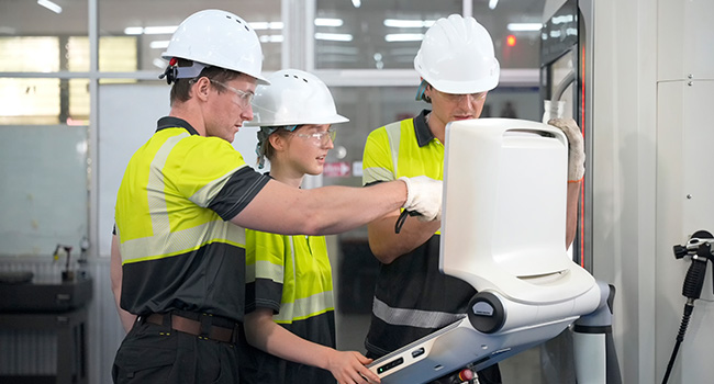 Hands-On Training With Equipment and Technology