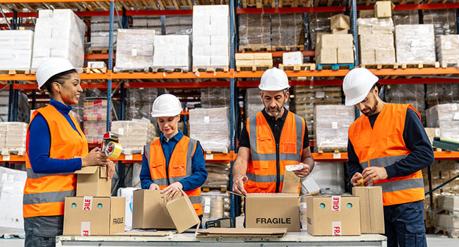 Use of warehouse temp labor versus dedicated staff