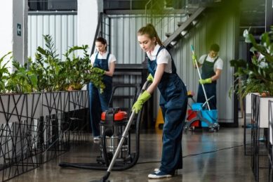a1-img-3 Cleaner sanitizing the floor